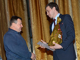 Нагородження лауреатів «Людина року 2014» у Руській Поляні.