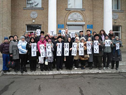 Червонослобідчани підтримали всеукраїнський марш миру 