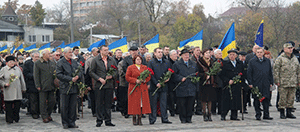 У Черкасах відзначили 71 - річницю визволення України від фашистських загарбників