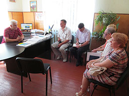 Робоча група ознайомилася із соціальною сферою села Хацьки
