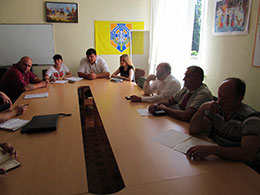 Голова районної ради взяв участь в засіданні координаційного центру допомоги учасникам АТО