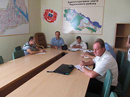 Голова районної ради взяв участь в засіданні координаційного центру допомоги учасникам АТО
