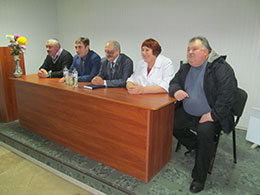 Голова районної ради зустрівся з трудовим колективом Мошнівської районної лікарні