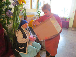 Олексій Собко на передодні  Міжнародного дня інвалідів відвідав стаціонарне відділення для людей похилого віку в с. Лозівок