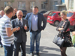 Олексій Собко взяв участь у передачі засобів реабілітації для Терцентру