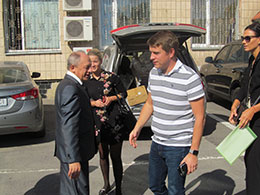 Олексій Собко взяв участь у передачі засобів реабілітації для Терцентру
