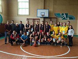 Відбулись фінальні змагання Чемпіонату району з баскетболу