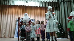Напередодні Різдва у Свидівку організували свято для дітей