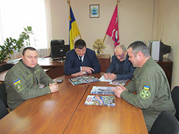 Командування військової частини 3061 Національної гвардії України зустрілося з керівниками району