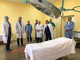 В Черкаській центральній районній лікарні відкрито оновлений операційний блок хірургічного відділення