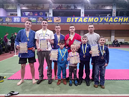 Відбувся відкритий чемпіонат Черкаської області з бойового самбо