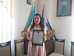 Кусяка Мар’яна переможцець обласної премії за заслуги в розбудові молодіжної політики