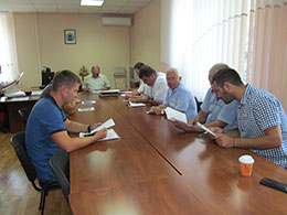 Члени президії розглянули і сформували порядок денний чергової сесії районної ради