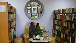 Зона комфортного читання у Червонослобідській сільській бібліотеці

