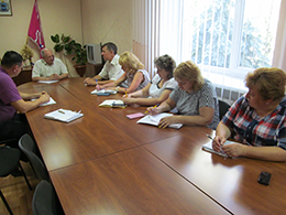 Голова ради Олексій Собко провів нараду з працівниками виконавчого апарату районної ради