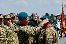 Президент запровадив День морської піхоти України 23 травня