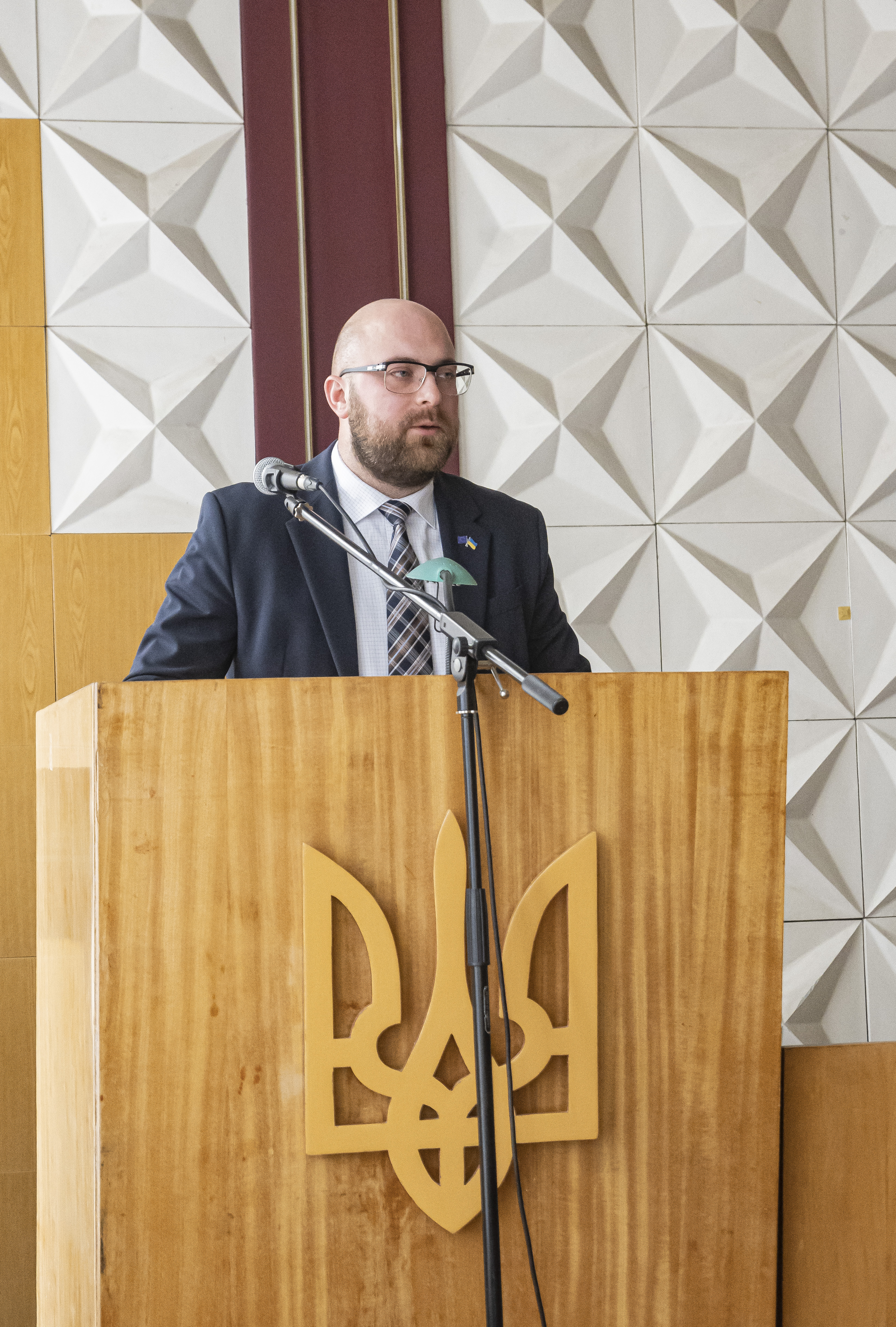 Виступ голови Черкаської районної ради