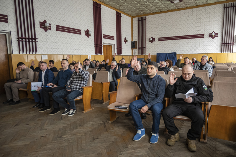 Голосування під час пленарного засідання