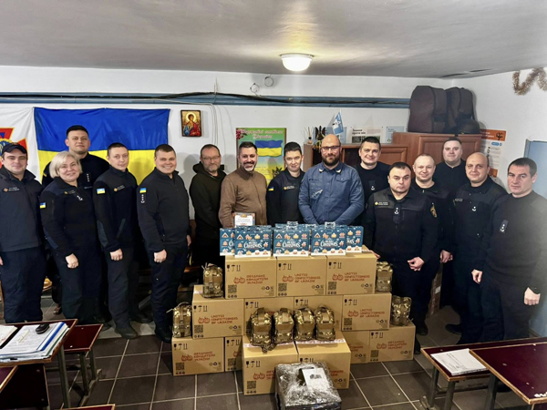 Зустріч з рятувальниками