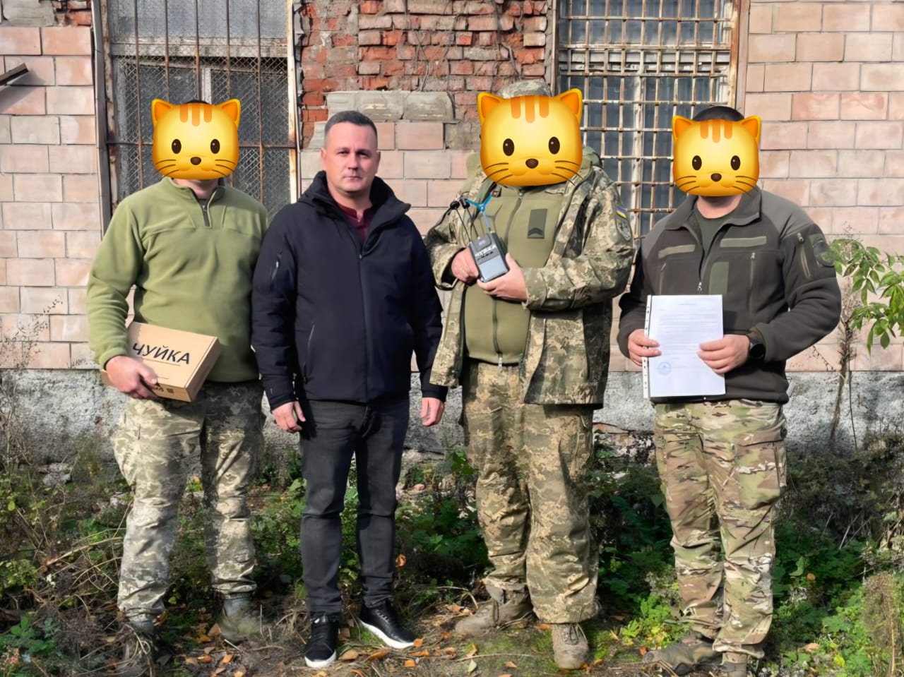 Передача пристрою розвідки «Чуйка 3.0» для підрозділу ЗСУ